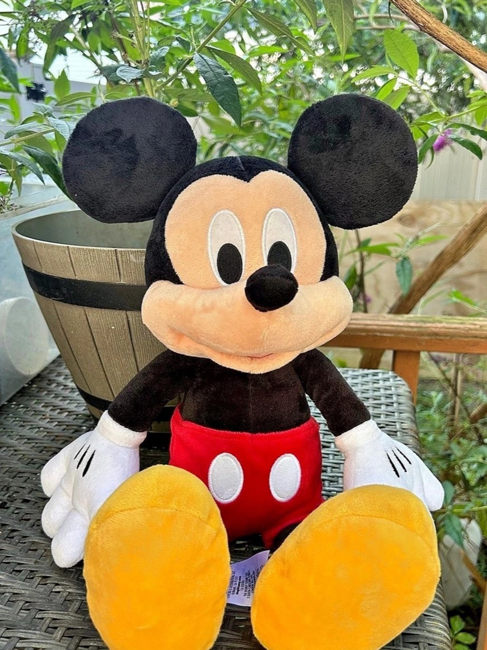 Disney Mickey Mouse Plush 17” Stuffed Animal